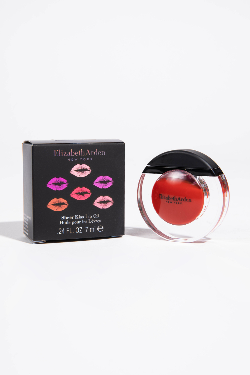 

Elizabeth Arden Sheer Kiss Lip Oil, Rejuvenating Red 04