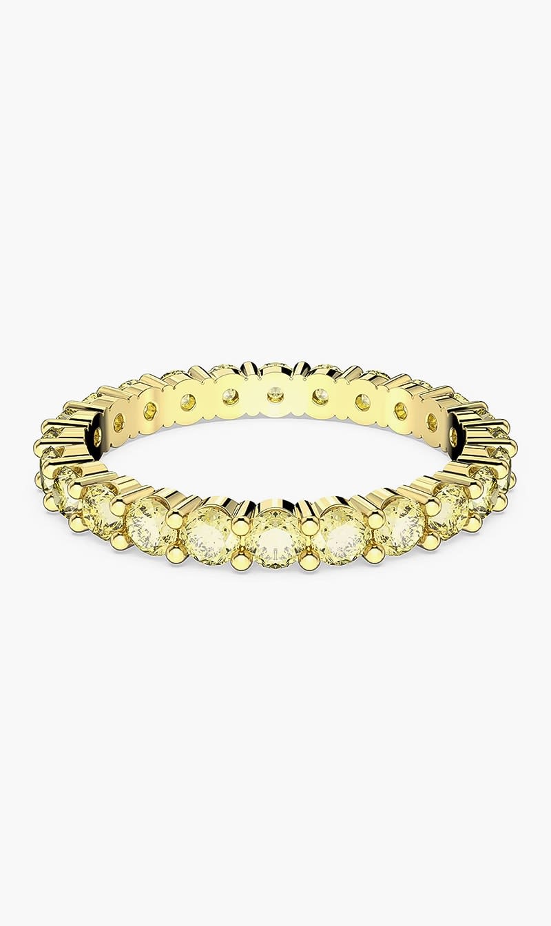 

Swarovski Others Sjc Matrix Ring Yellow Yel/gos 50 Mm for Women | The Deal Outlet