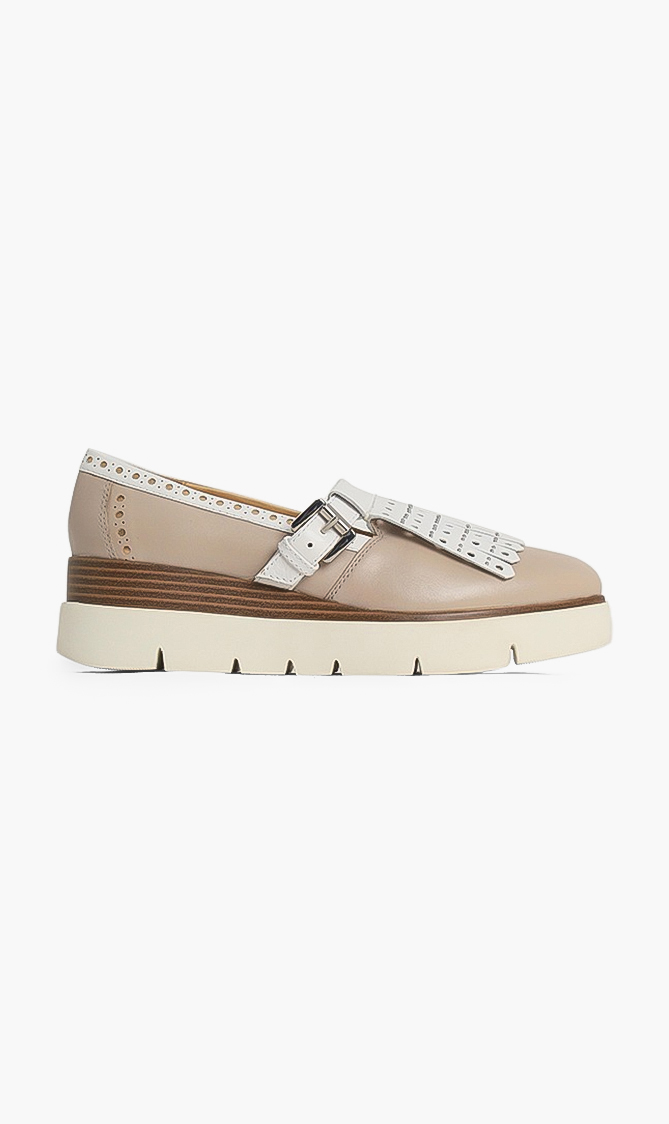 

Geox Kattilou Colorblock Leather Slip-on