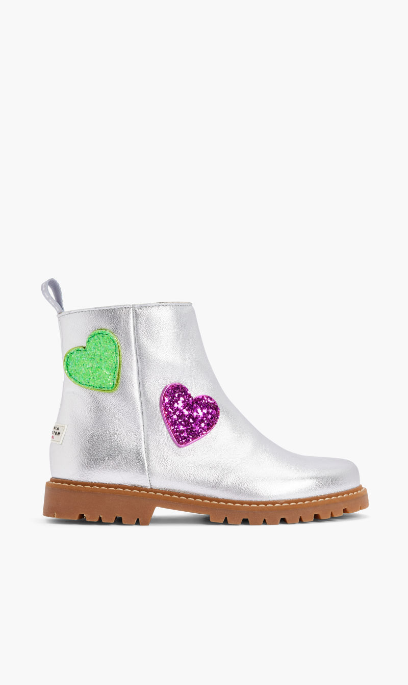

Sophia Webster Silver Amora Boot for Girls | The Deal Outlet