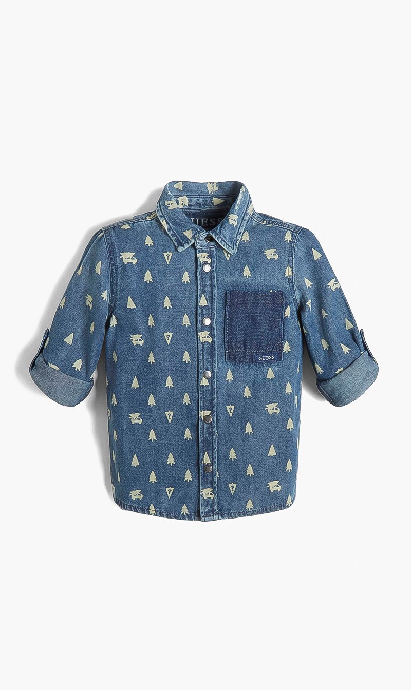 

Denim Shirt, Blue