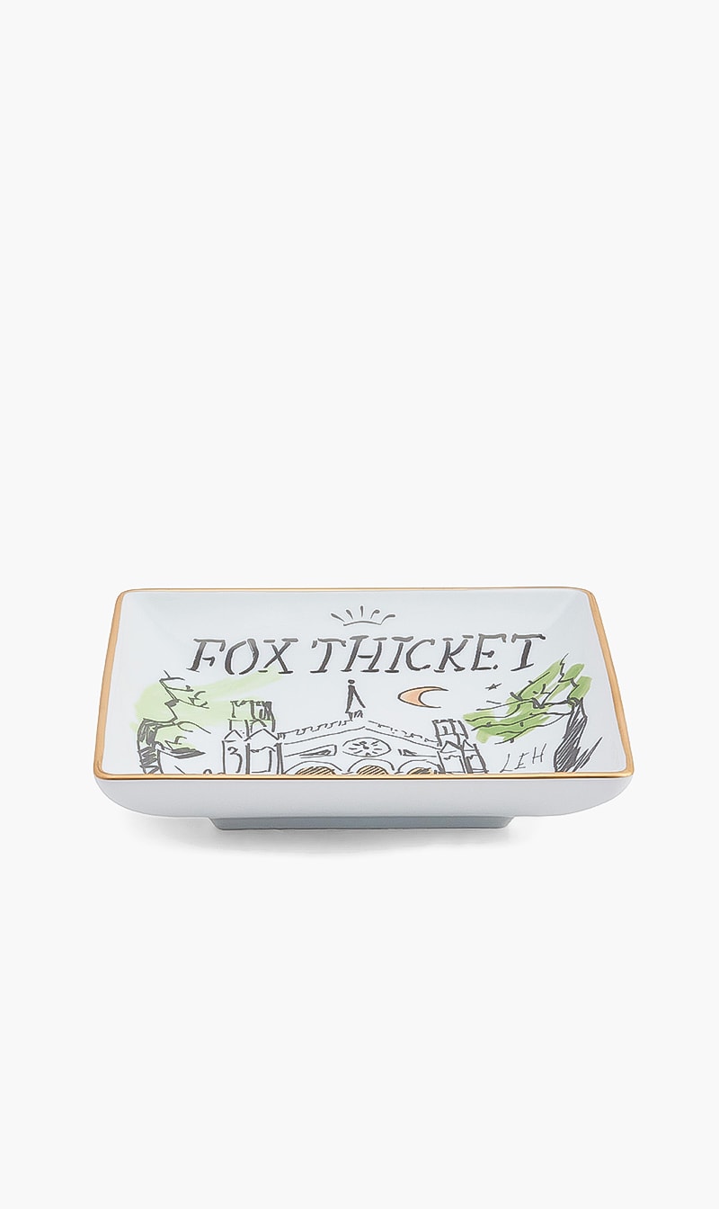 

Ginori 1735 Multi-color Designer Squared Vide Poche Fox Thicket Folly | The Deal Outlet