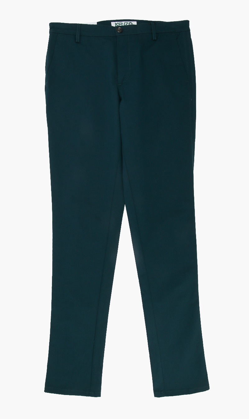 

Casual Fit Trousers, Green