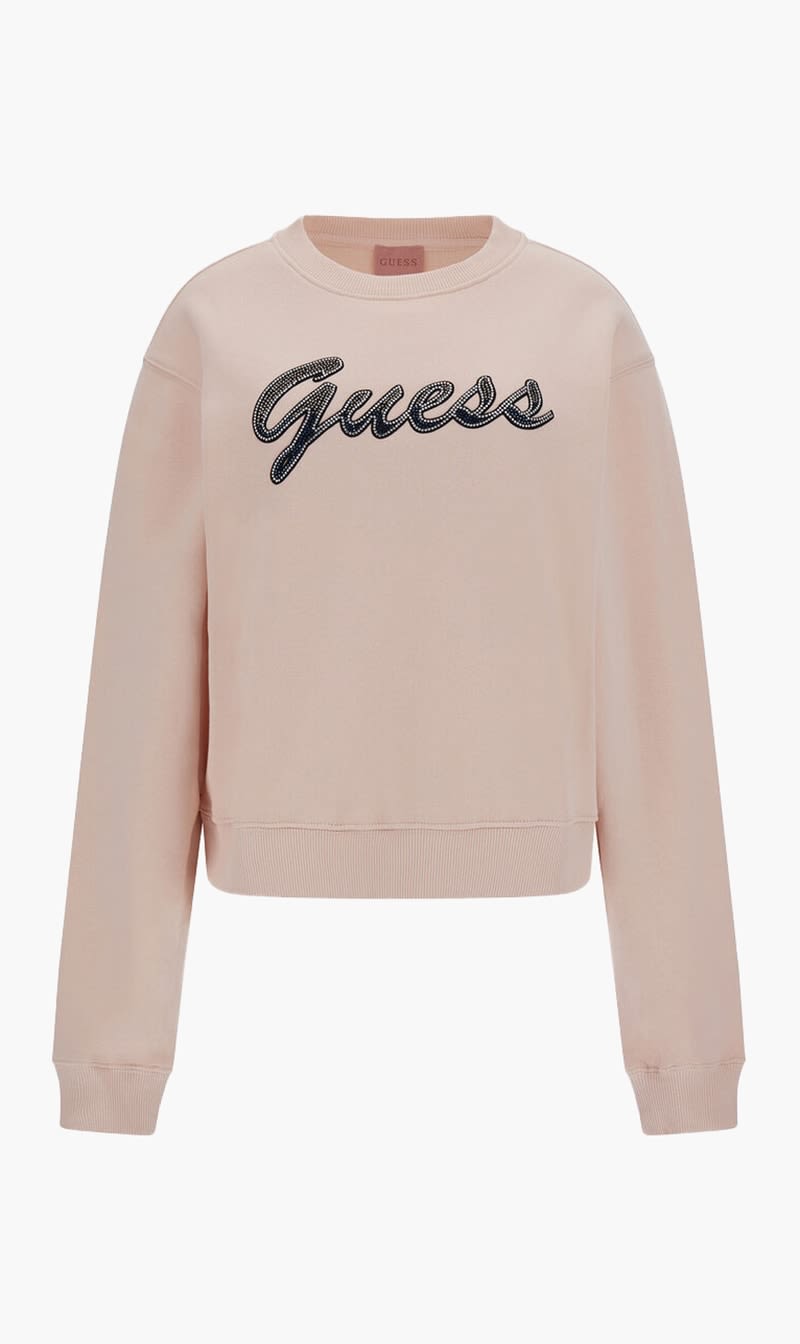 

Guess Pink Alona Sweatshirt for Women | The Deal Outlet
