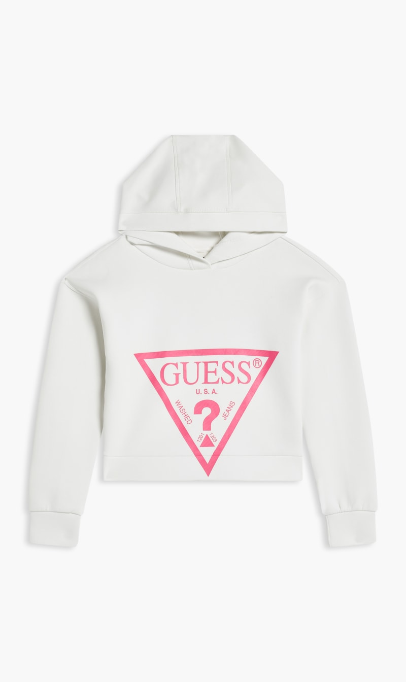 

Hooded Ls Active Top - Eco Cotton Scuba, Multi-color