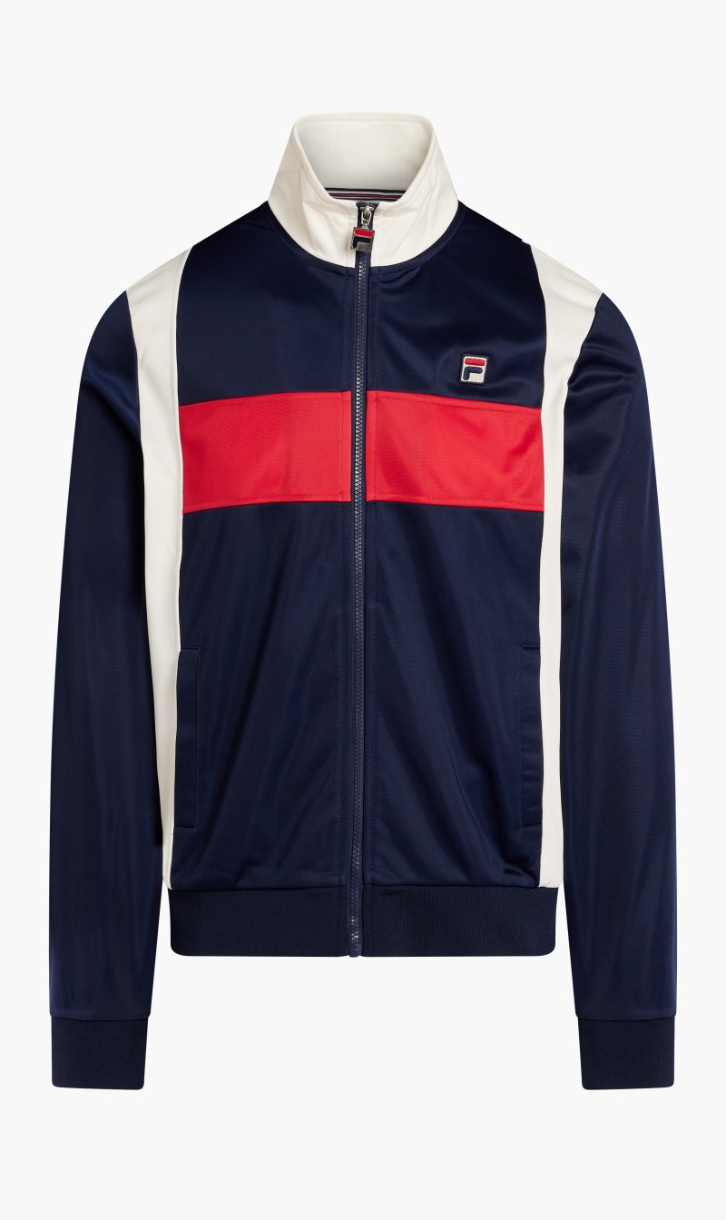 

Fila Blue Andre Colour Blocked Track Jacket for Kids | The Deal Outlet