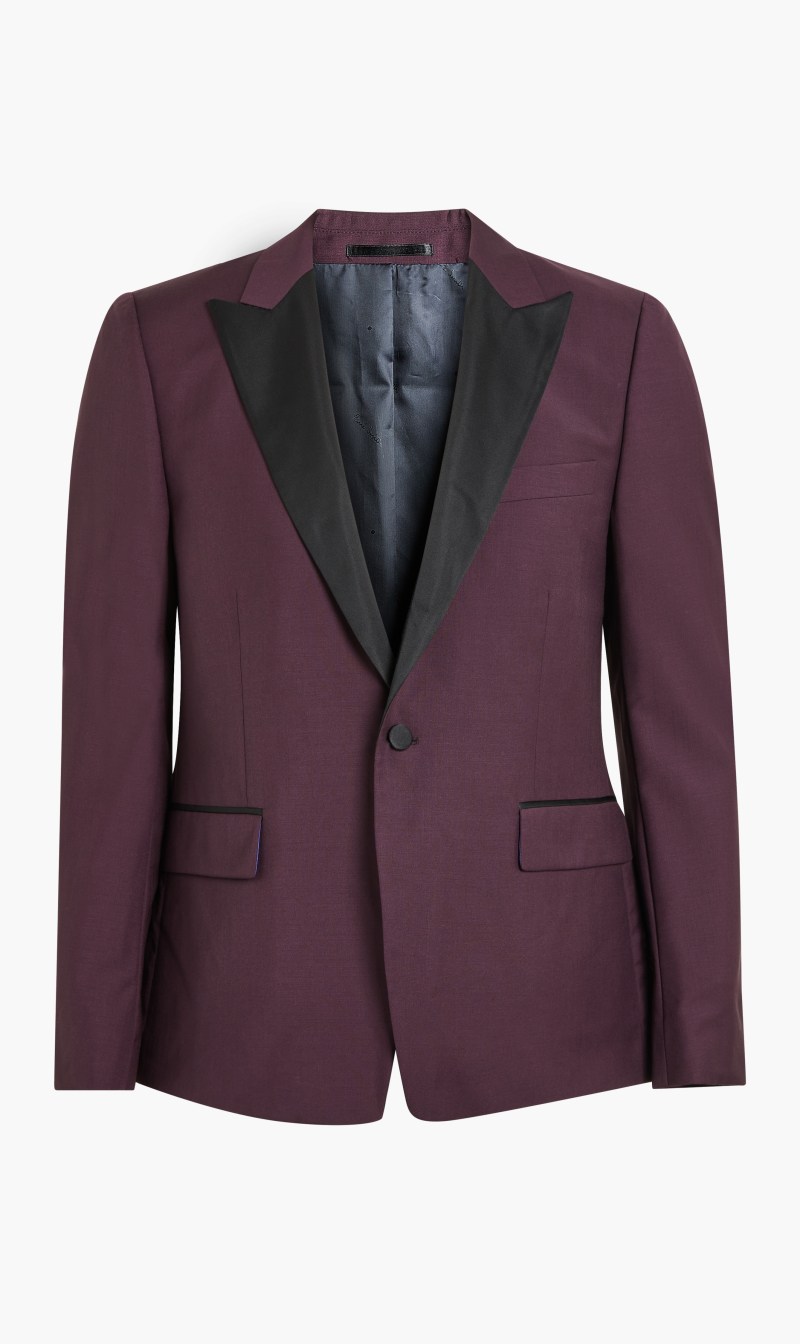 

Gents Tailored Fit 1btn Evening Jacket, Red