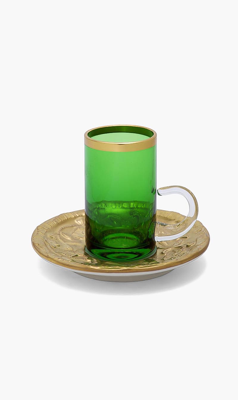 

Taormina Arabica Tea Cup, Green