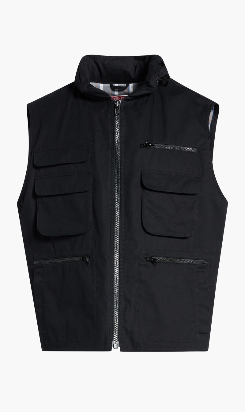 

Kenzo Black Tactical Gilet for Men | The Deal Outlet