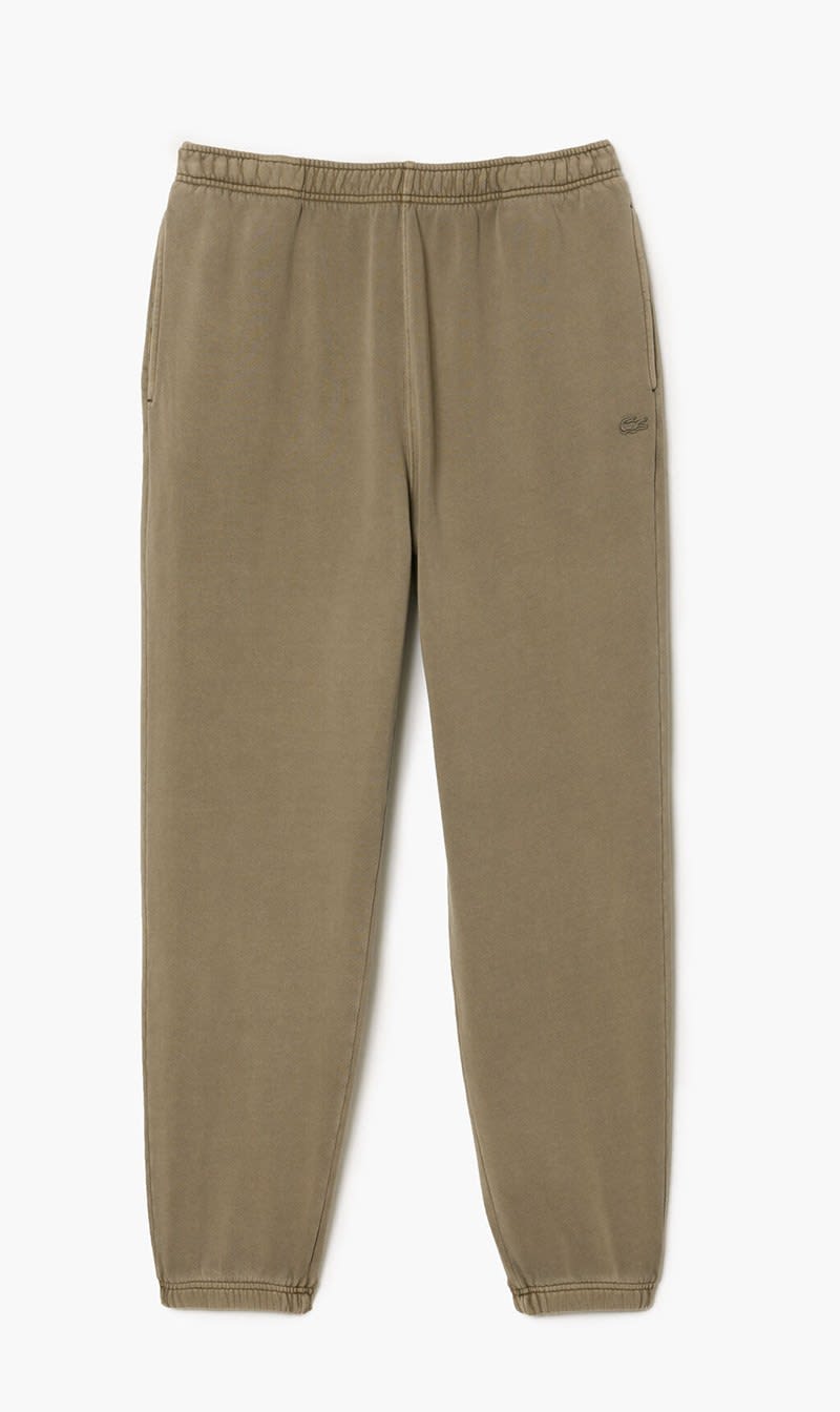 

Lacoste Green Fleece Cotton Jogger Track Pants for Men | The Deal Outlet