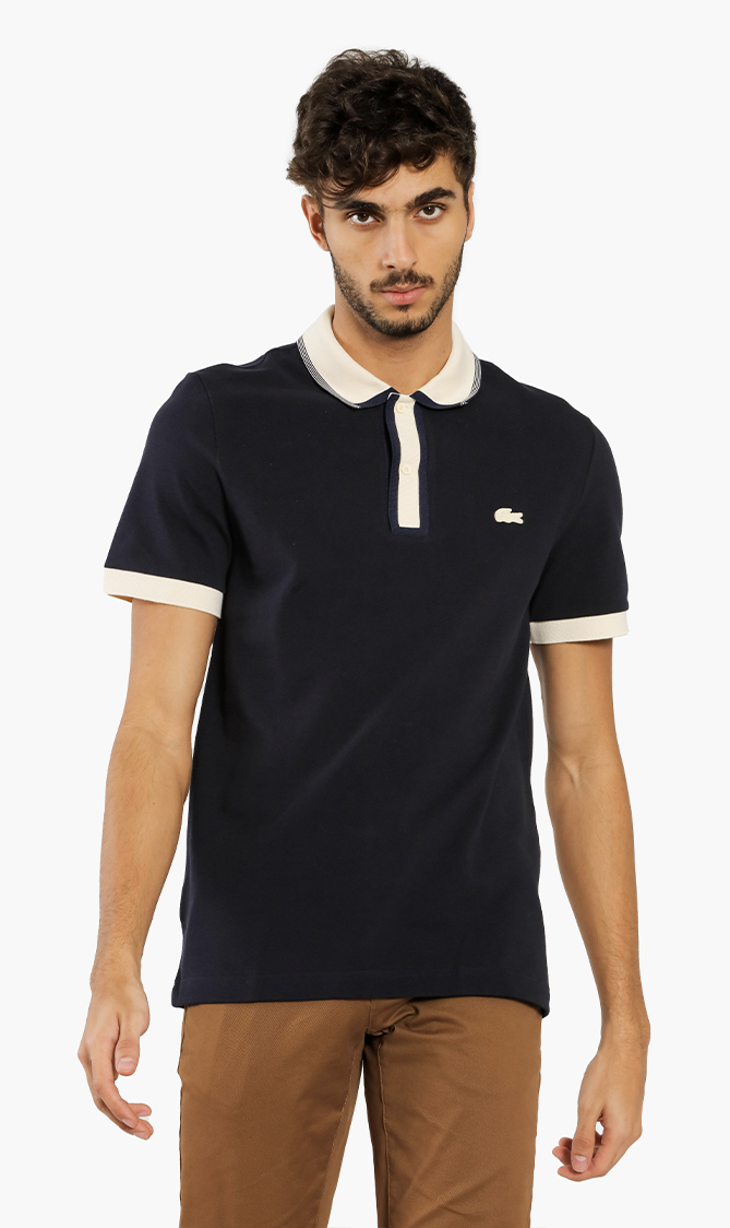 

Lacoste Regular Fit Contrasting Accents Polo Shirt
