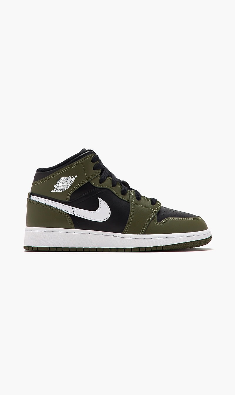 

Nike Green Air Jordan 1 Mid Bg for Boys | The Deal Outlet
