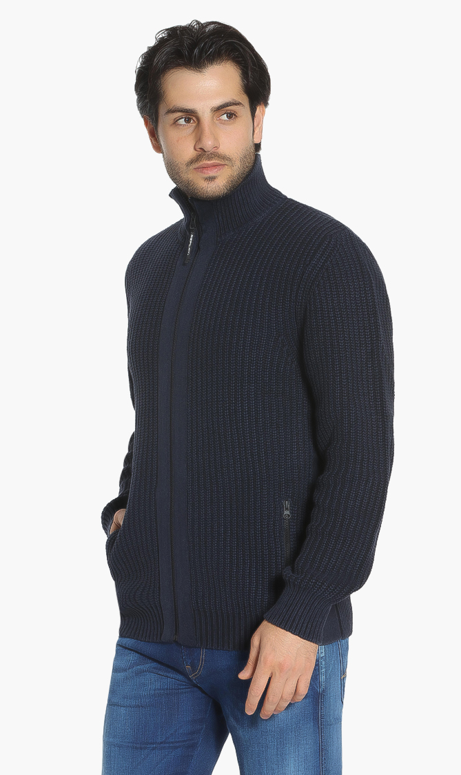 

Replay Turtleneck Zip Cardigan