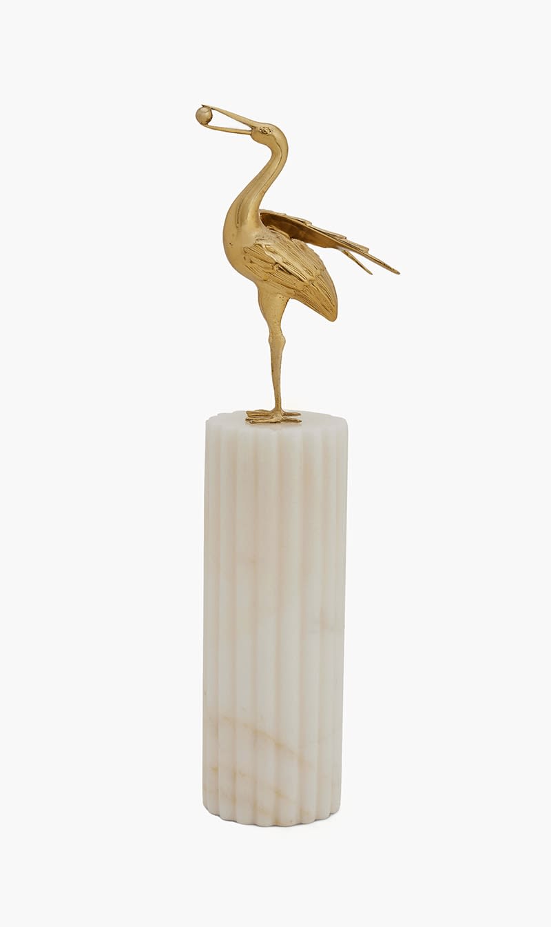 

4957 Others Heron Column Medium White | The Deal Outlet