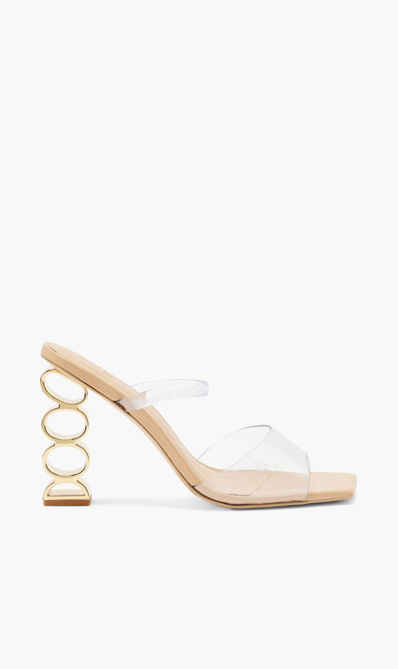 

Cult Gaia White Bahar Sandal for Women | The Deal Outlet