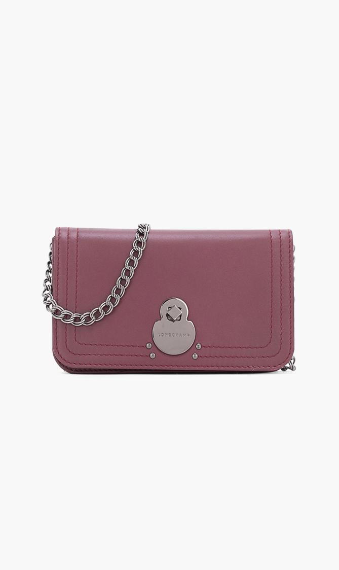 

Longchamp Le Foulonne Chain Strap Wallet