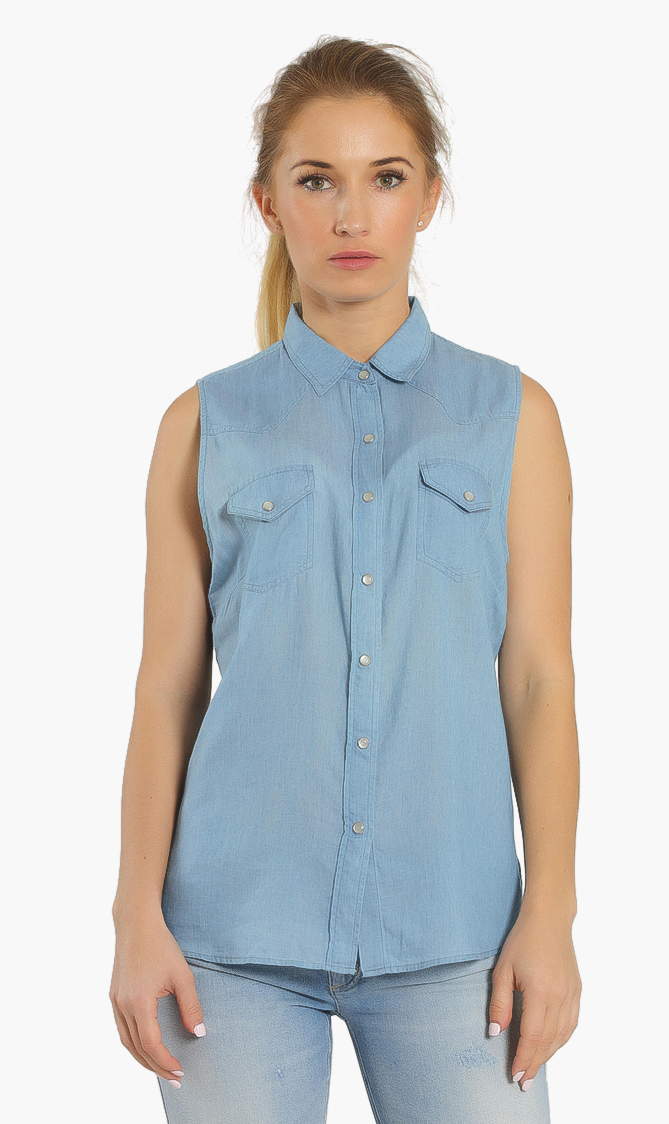 

Jacob Cohen Solid Sleeveless Shirt