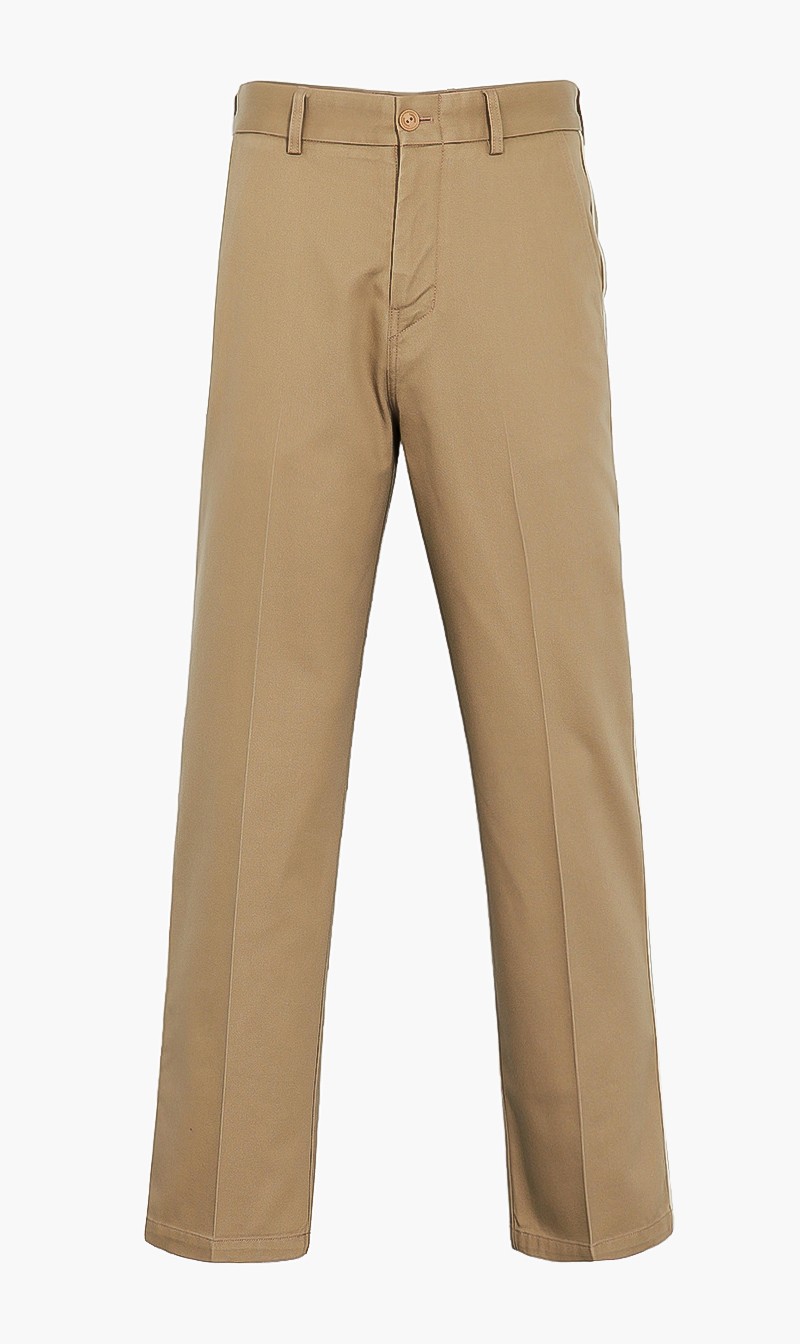 

Lacoste Brown Belted Zip Closure Trousers for Men | The Deal Outlet