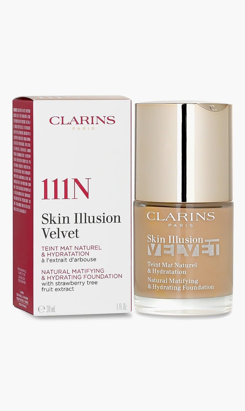 

Clarins Others Skin Illusion Velvet Foundation, 111n for Women | The Deal Outlet