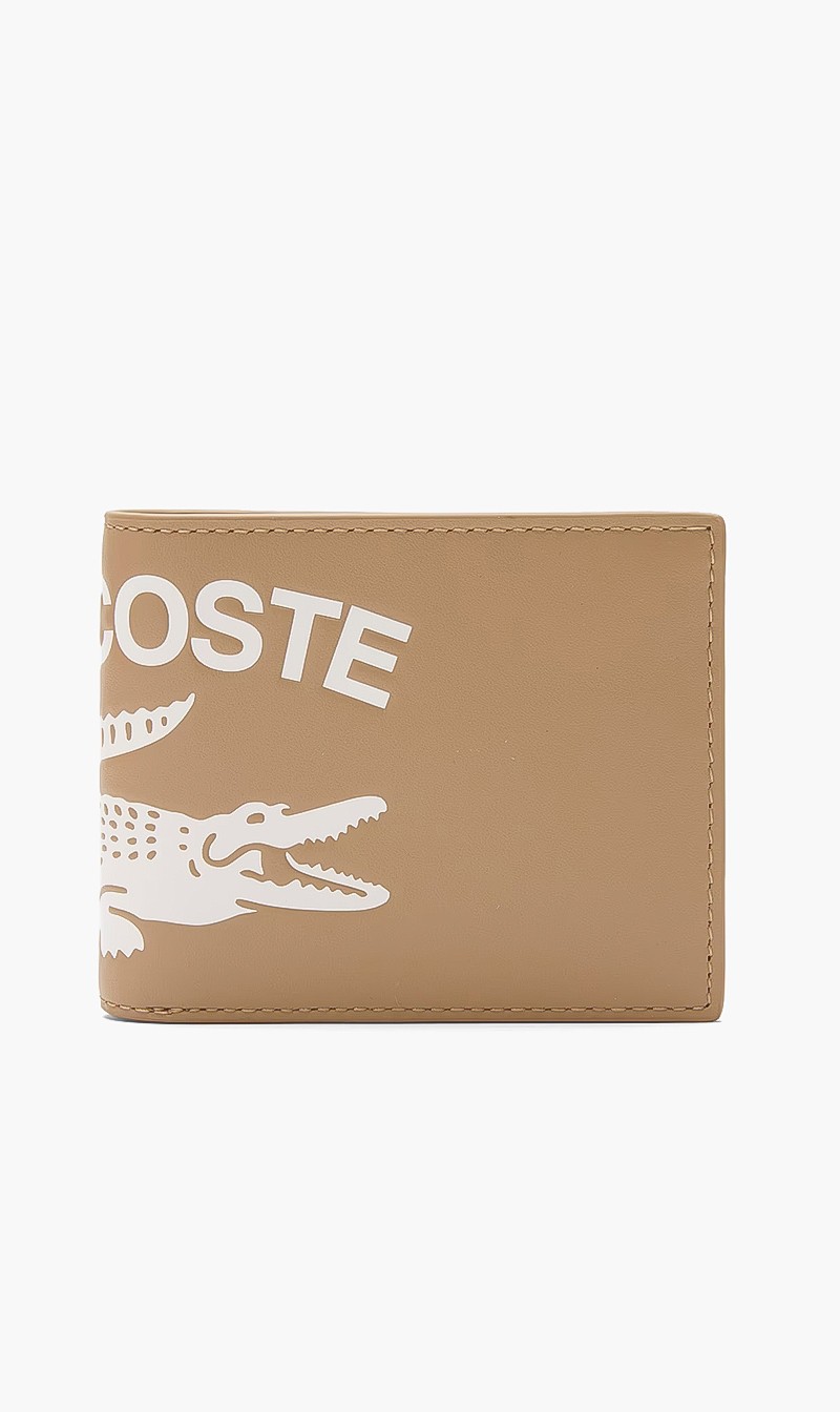 

Lacoste Beige Billford Coin Wallet for Men | The Deal Outlet