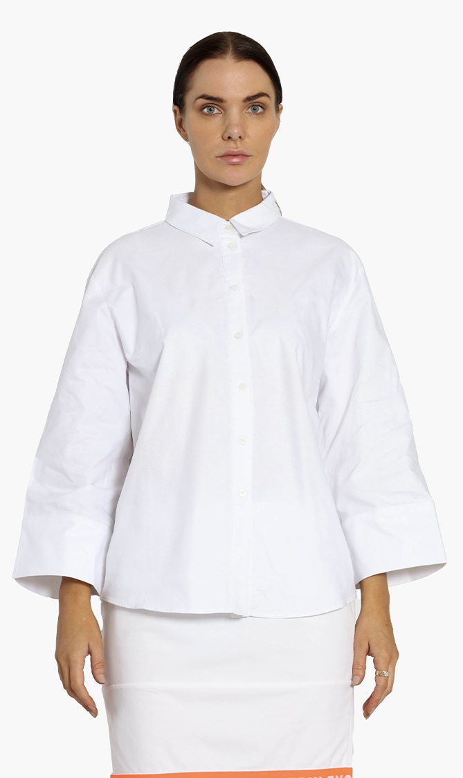

Emporio Armani Plain Cotton Long Sleeves Shirt