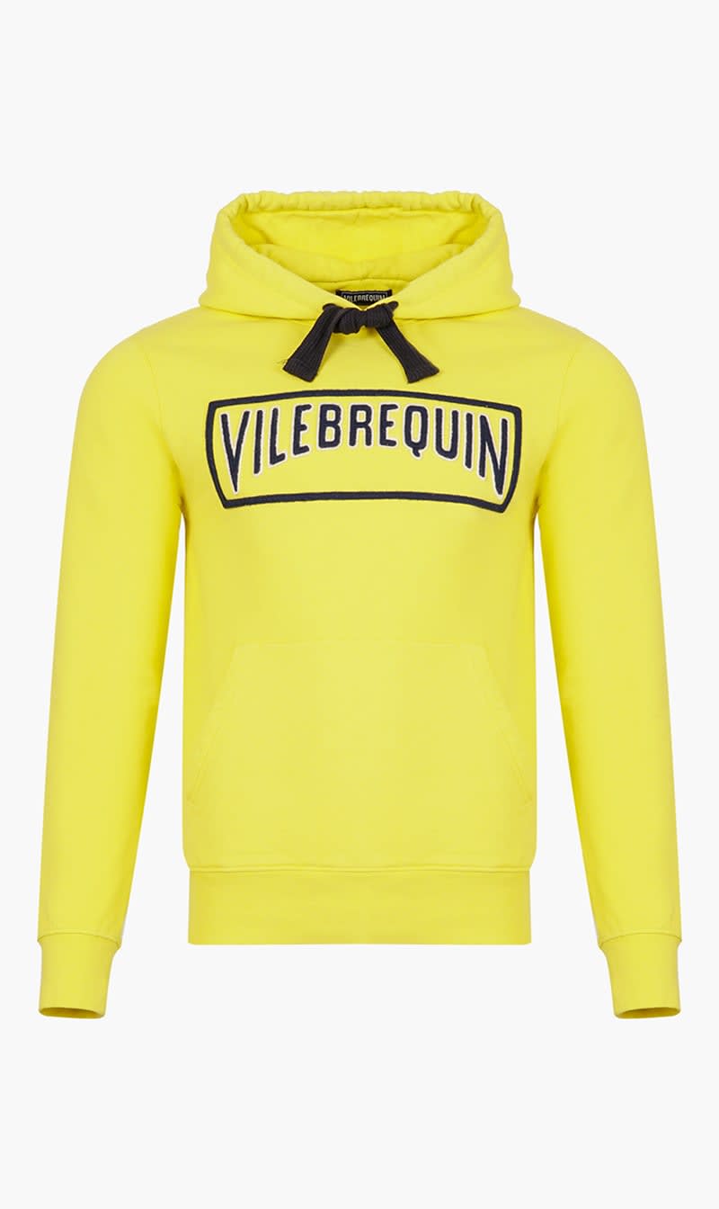 

Vilebrequin Yellow Logo Hoodie for Men | The Deal Outlet