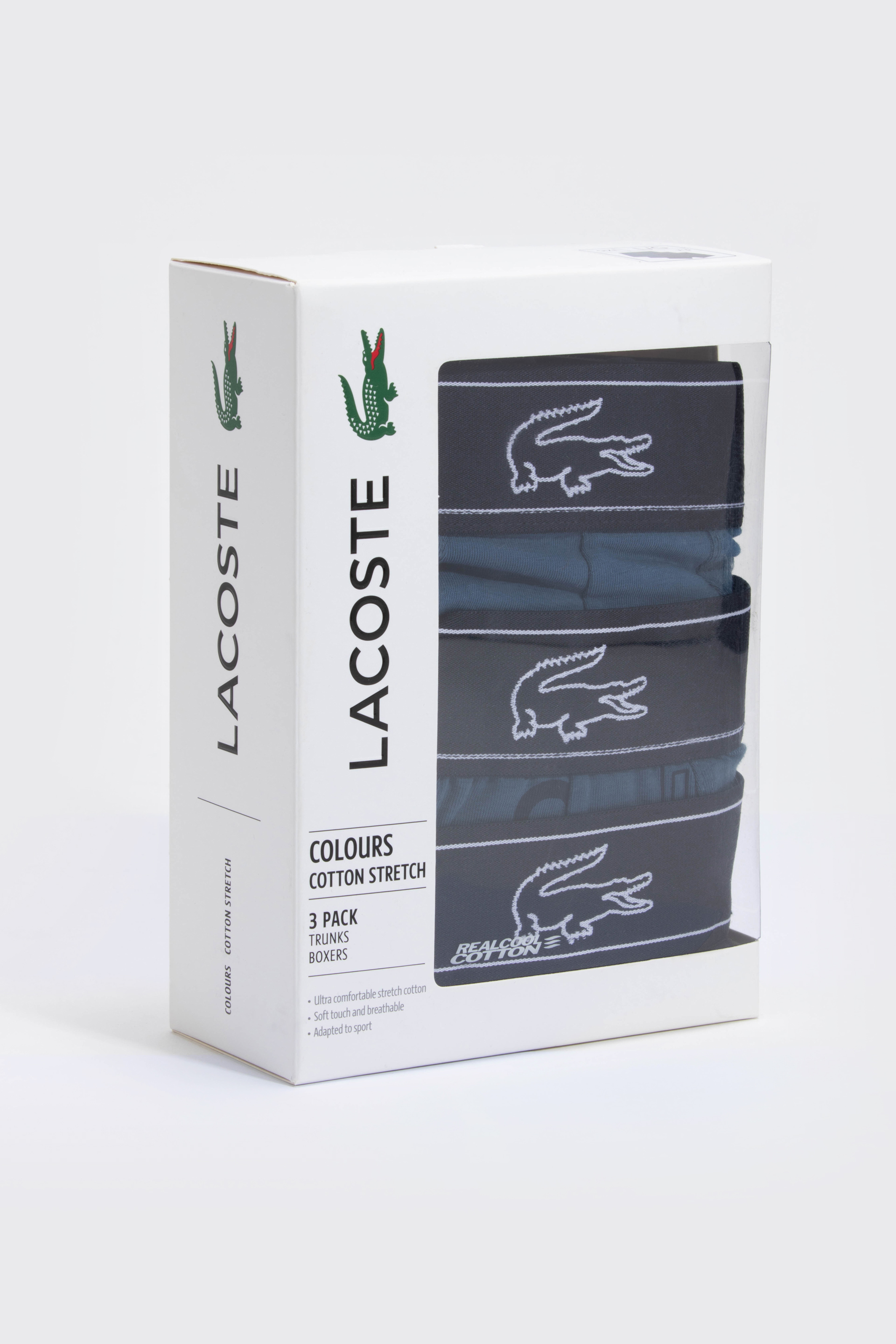 

Lacoste Cotton Stretch 3-pack Boxers