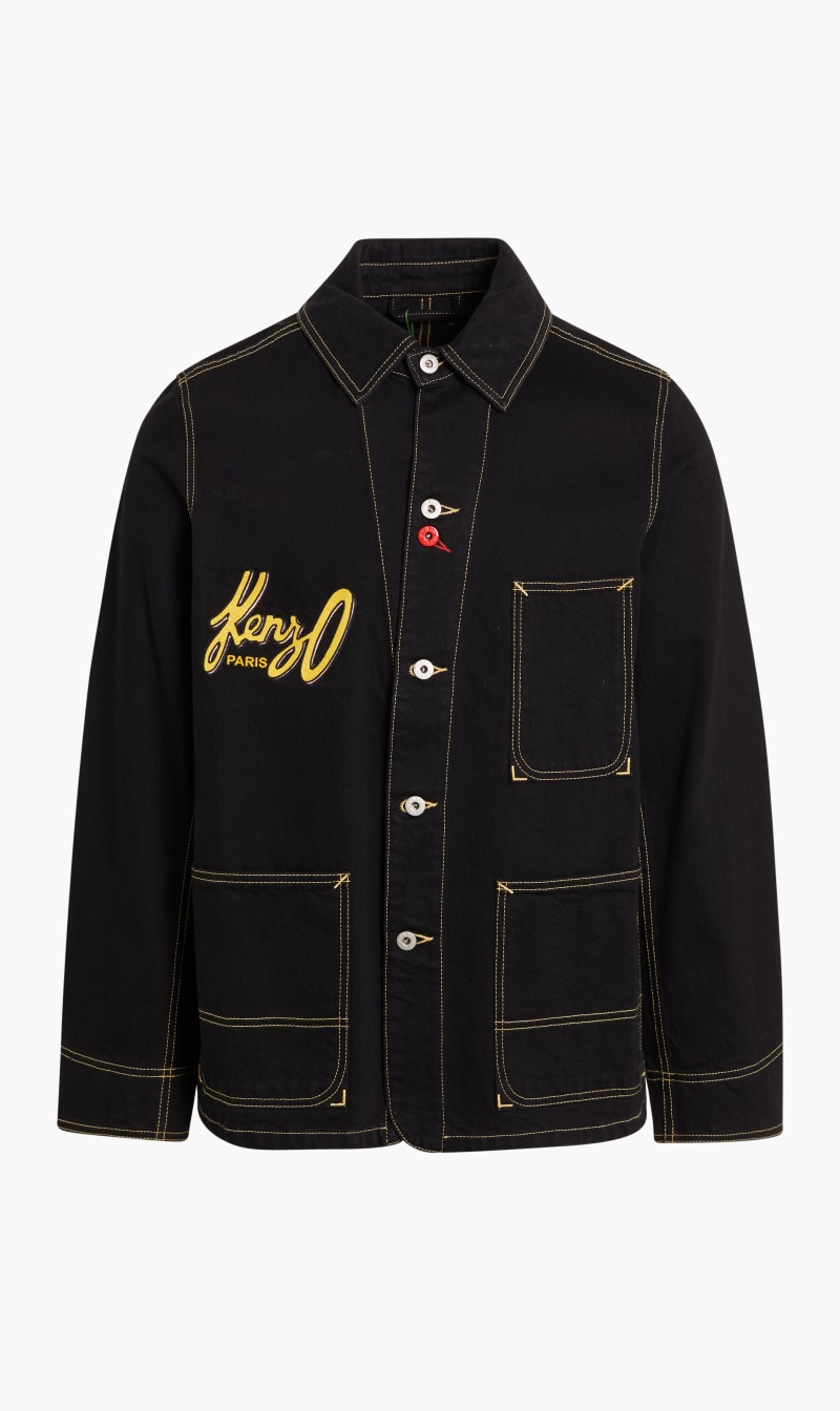 

Kenzo Archive Logo Workwear Jk, Black