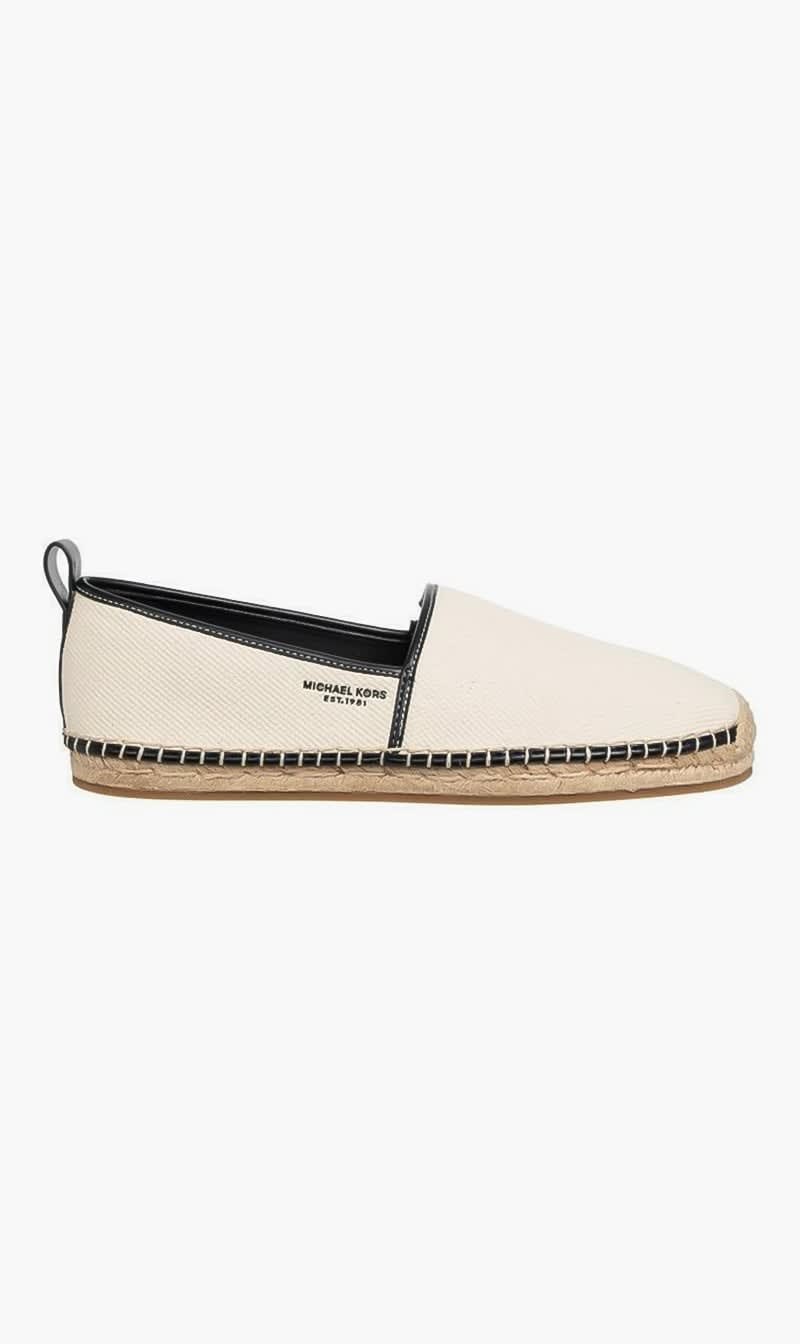

Michael Kors Beige Owen Cotton Canvas Espadrille for Men | The Deal Outlet