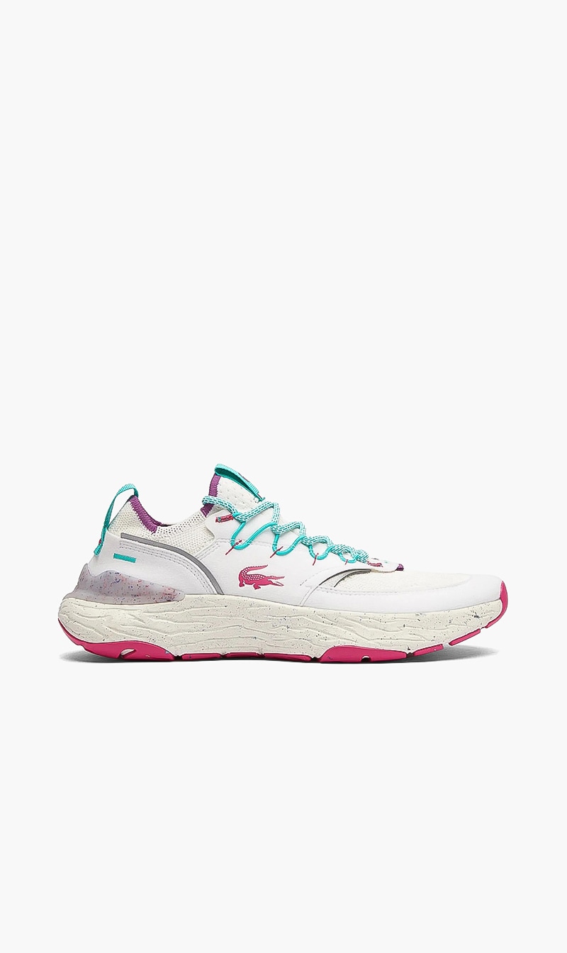 

Lacoste Pink Recomfort Lace Sneakers for Men | The Deal Outlet