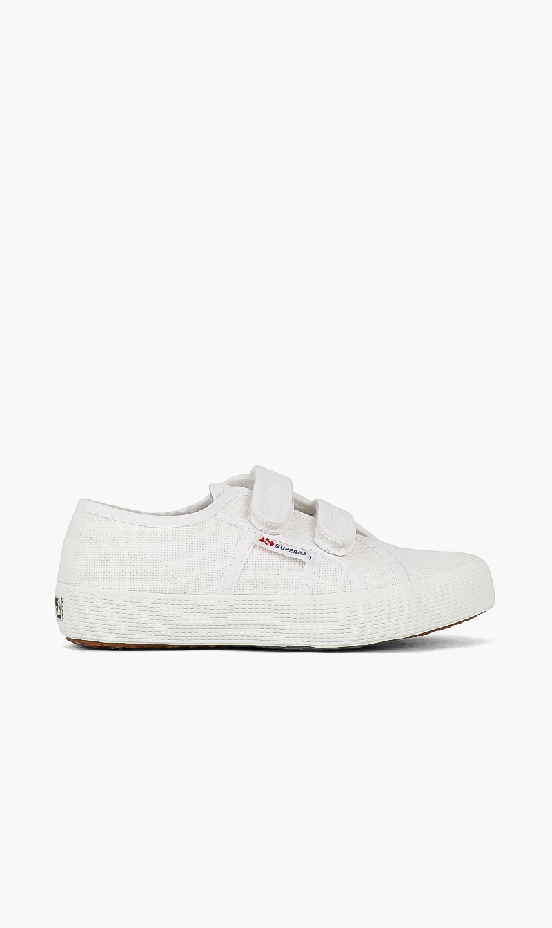 

Superga White Easylite Strap Sneakers | The Deal Outlet