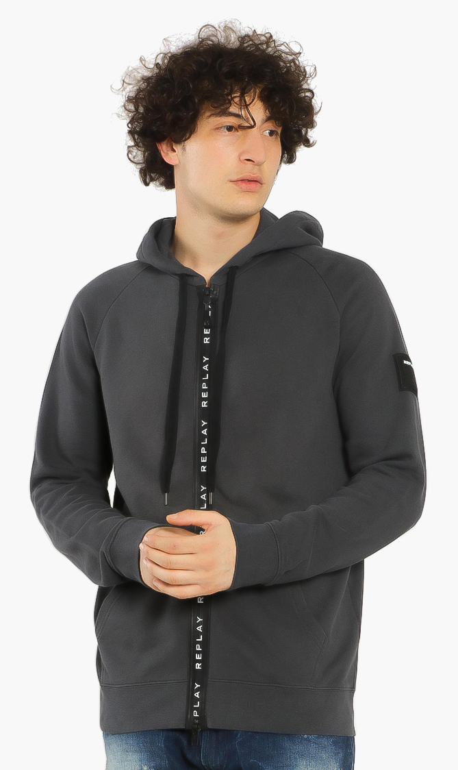 

Replay Logo Tape Zipped Hoody