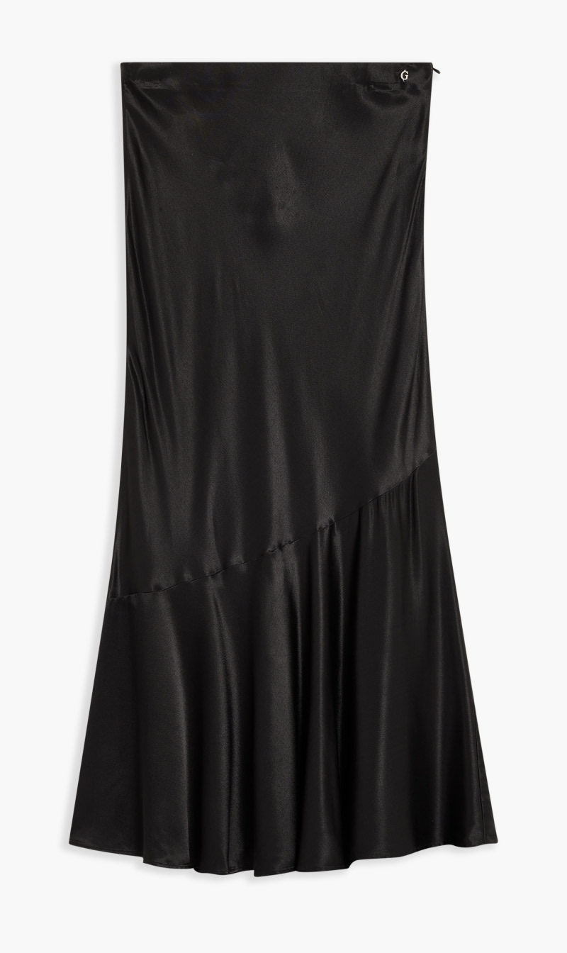 

Guess Black Linda Flare Skirt for Women | The Deal Outlet