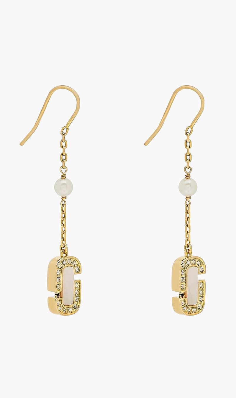 Marc Jacobs Gold J Marc Luxe Linear Earrings for Women