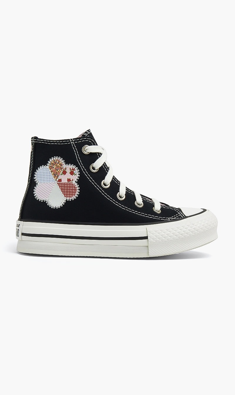 

Converse Black Chuck Taylor All Star Eva Lift for Girls | The Deal Outlet