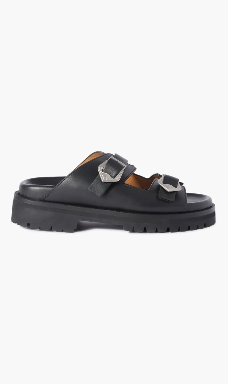 

Off-white Black Bulk Arrow Sandal Black Black for Women | The Deal Outlet