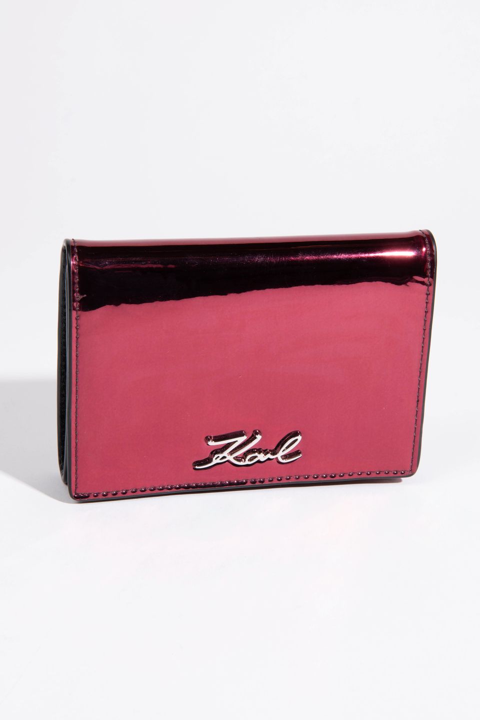 

Karl Lagerfeld Signature Gloss Fold Wallet