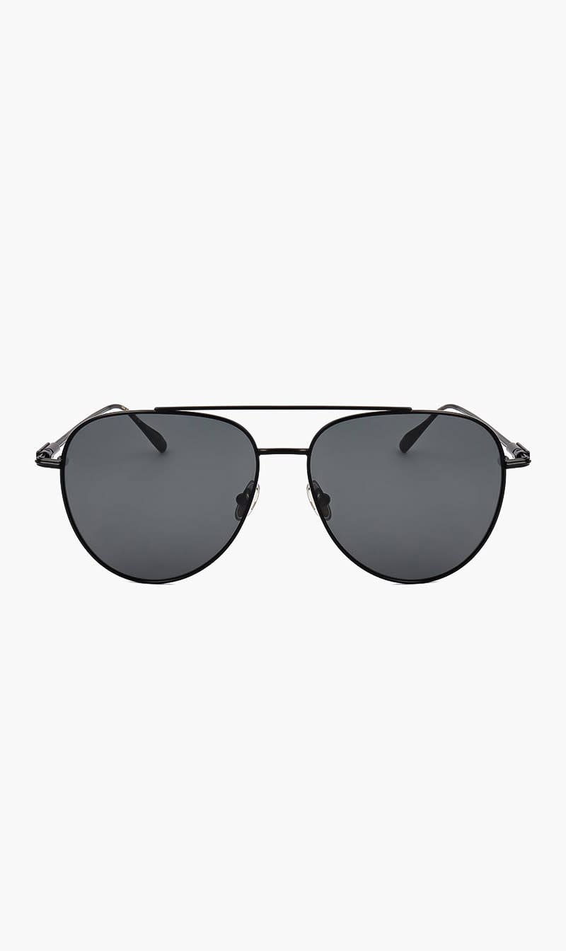Ferragamo Black Sf308s 002 Sunglasses for Men