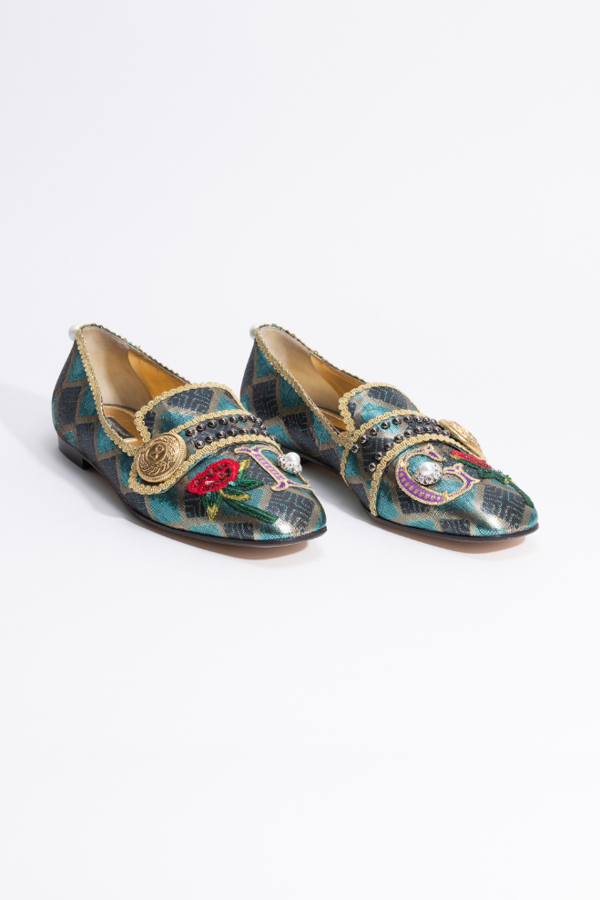 

Dolce&gabbana Embroidered Ballet Flat