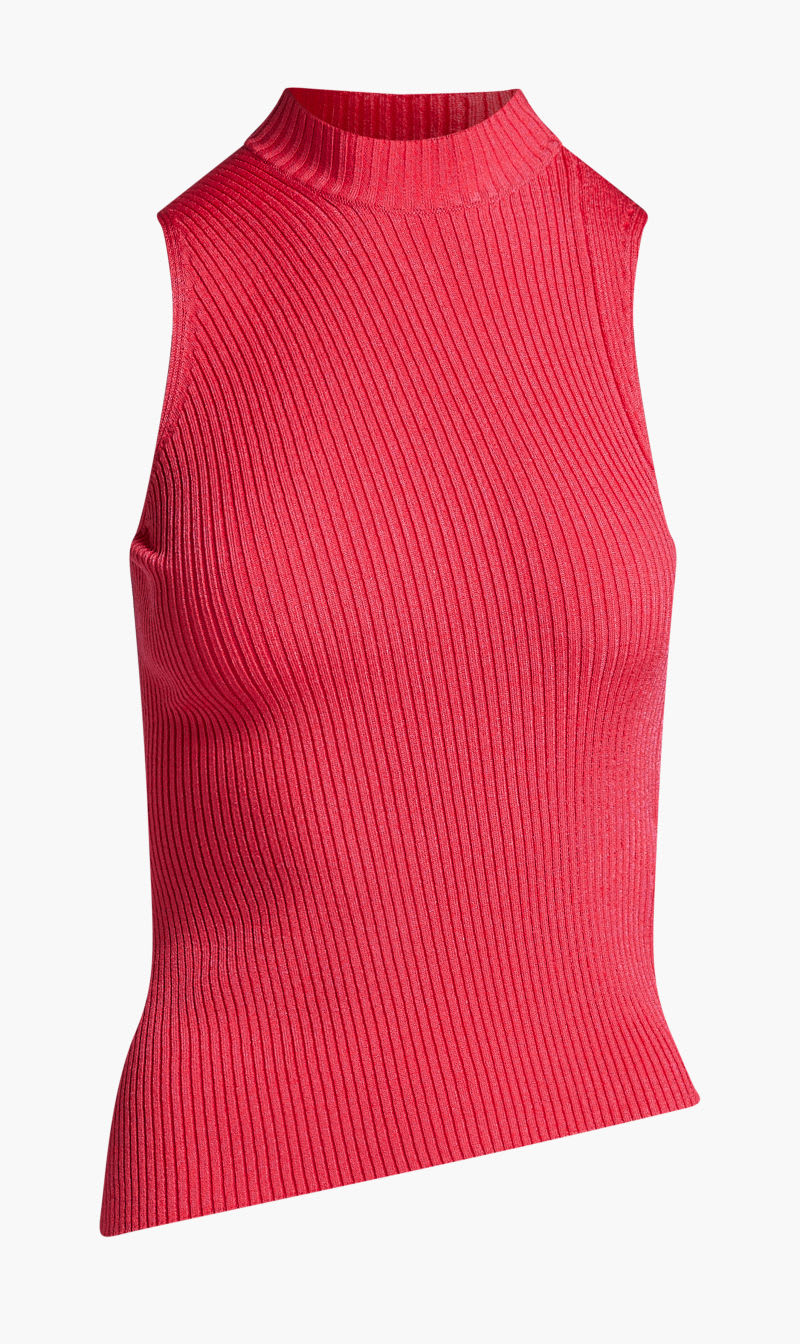 

Versace Pink Knit Top Twisted Ribs Serie Serie for Women | The Deal Outlet