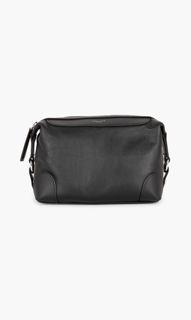 

Hackett London Wilton Leather Washbag