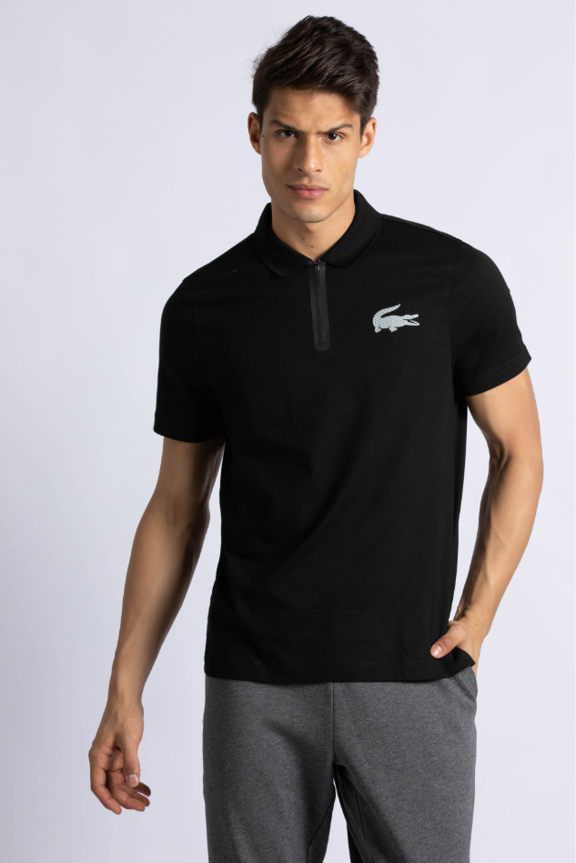 

Lacoste Holographic Croc Cotton Polo Shirt