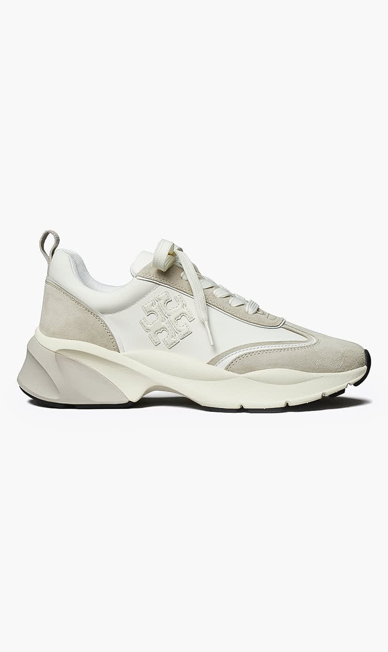 

Tory Burch White Good Luck Trainer for Women | The Deal Outlet