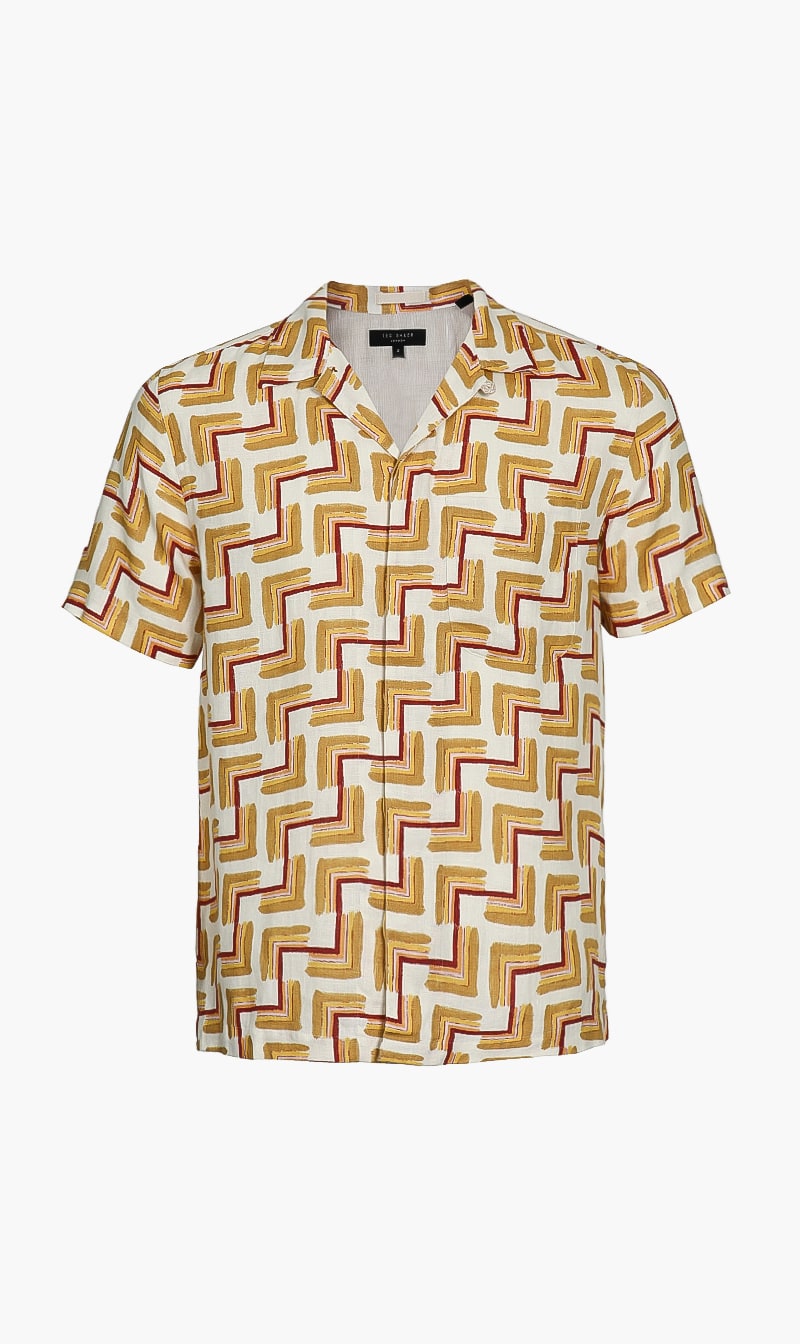

Retro Geo Print Shirt