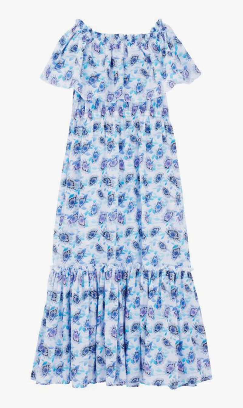 

Vilebrequin Purple Flash Floral Dress for Women | The Deal Outlet
