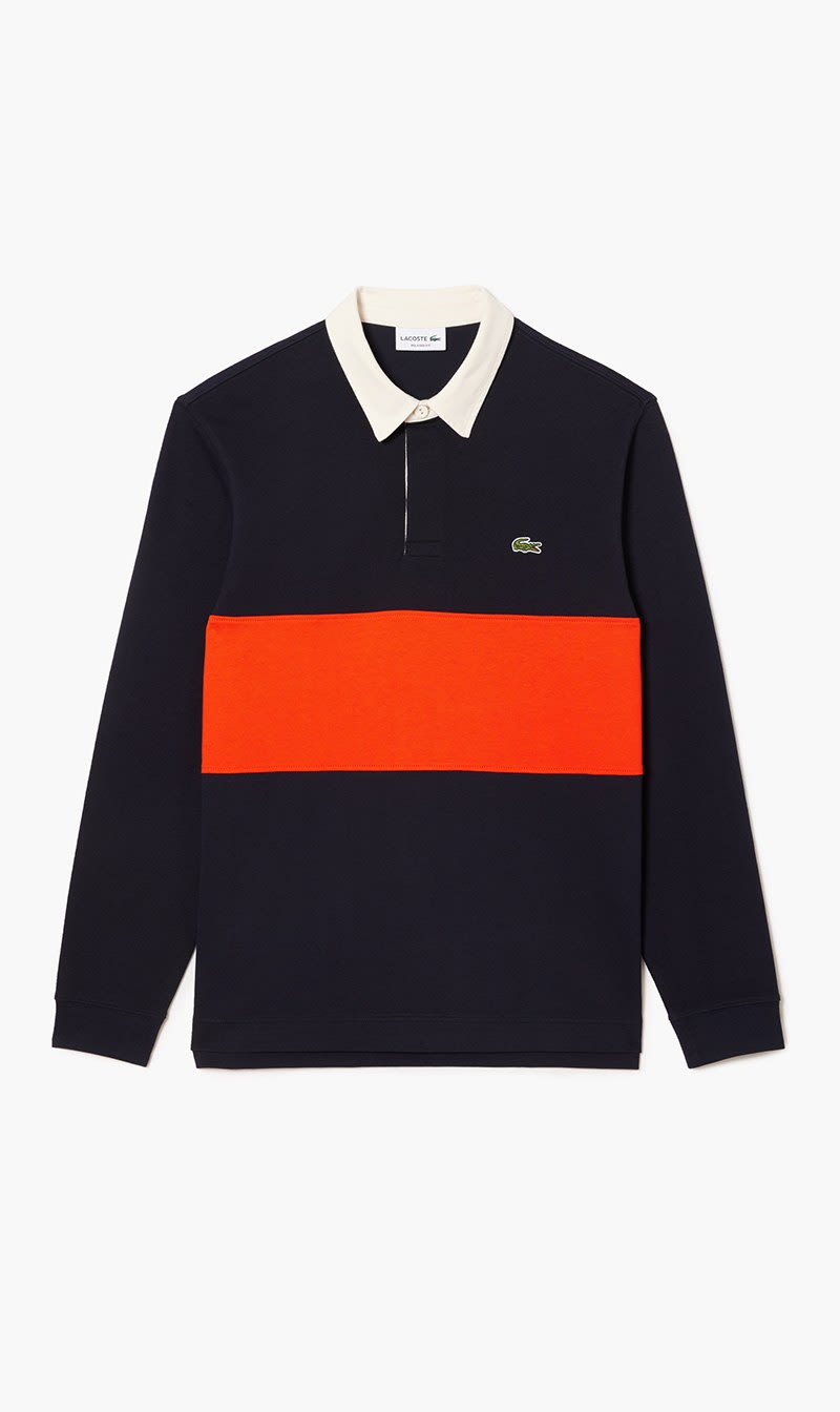 

Lacoste Grey Rugby Shirt for Men | The Deal Outlet