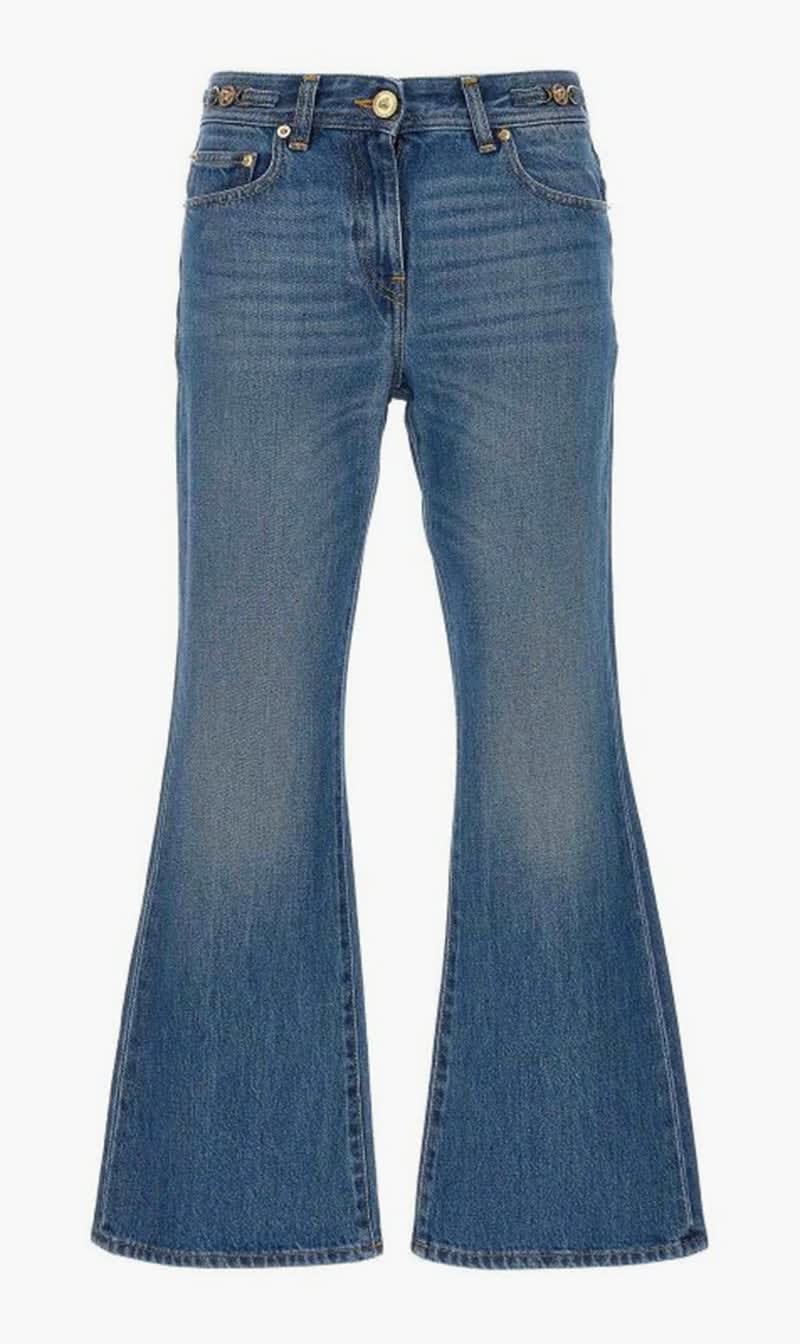 

Versace Blue Flared Jeans for Women | The Deal Outlet