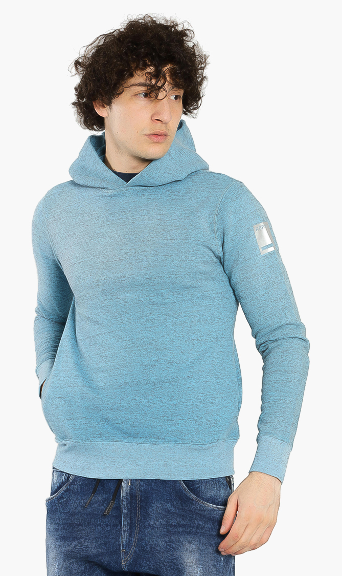 

Replay Logo Cotton Hoodie