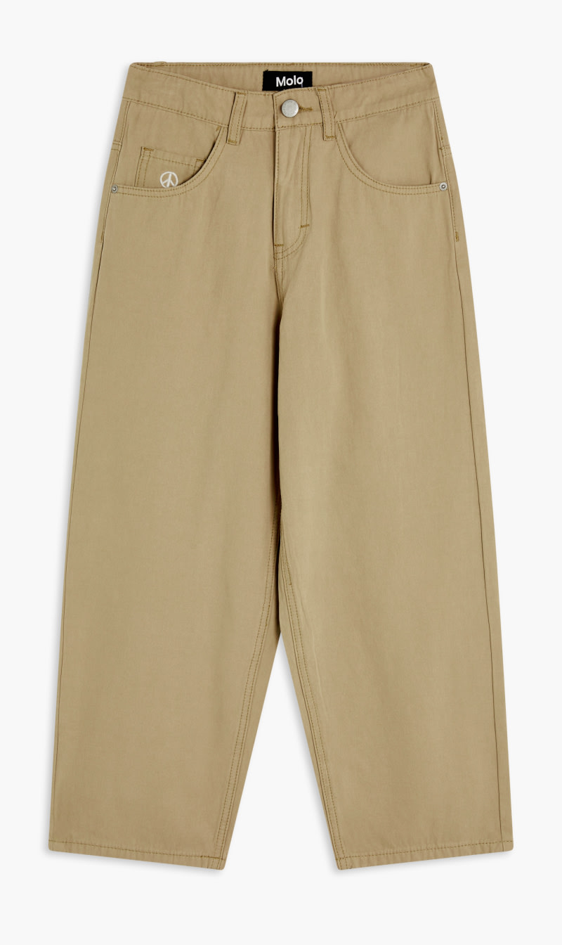 

Molo Brown Woven Pants for Kids | The Deal Outlet