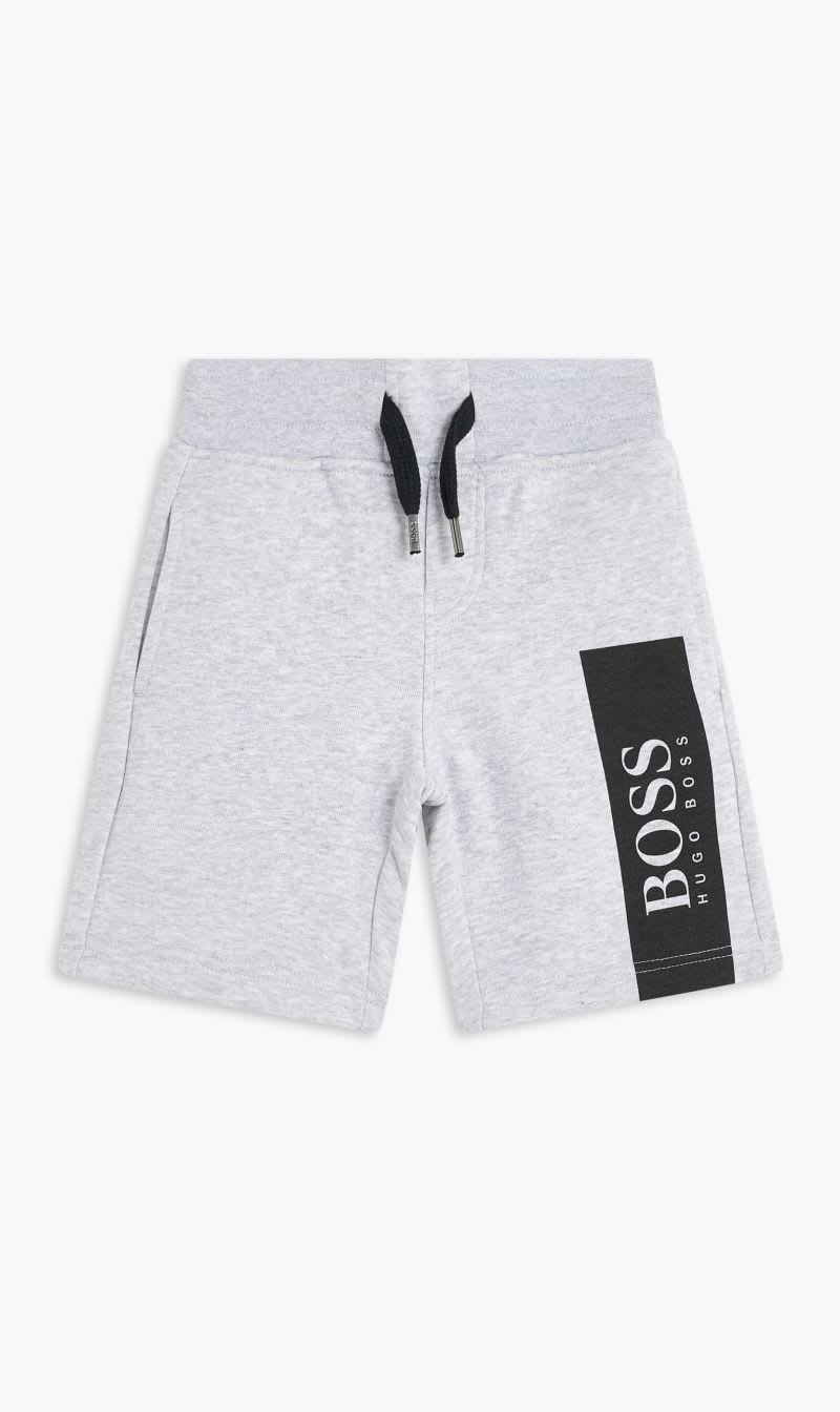 

Hugo Boss Grey Bermuda Shorts for Boys | The Deal Outlet